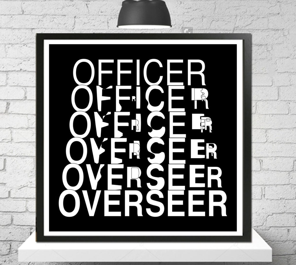 OVERSEER KRS ONE HIP HOP POSTER - Mixerfriendly