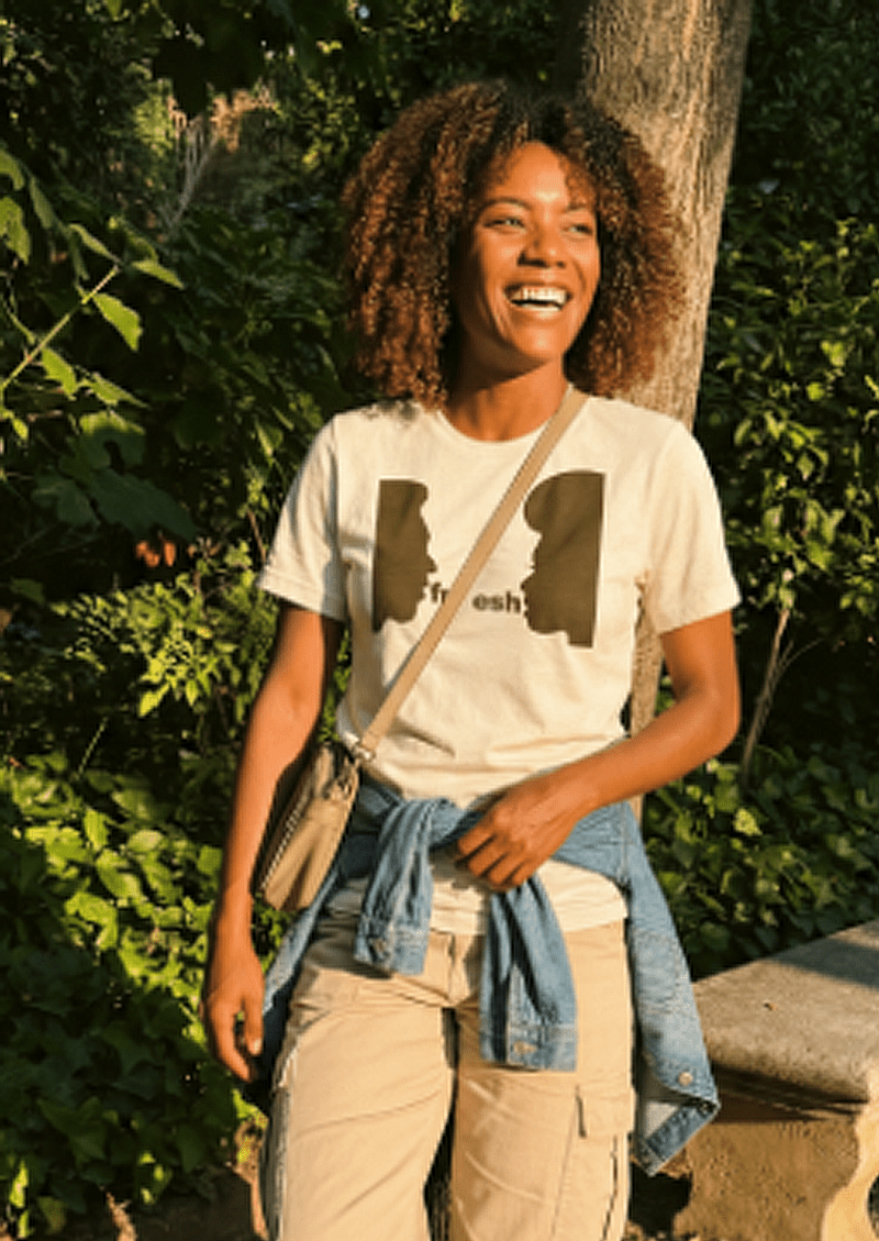 FRESH SILHOUETTE RETRO WOMENS TEE