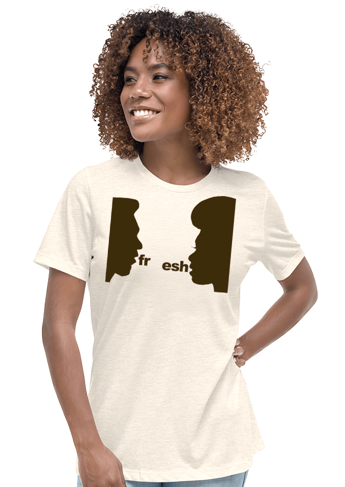 FRESH SILHOUETTE RETRO WOMENS TEE - Mixerfriendly