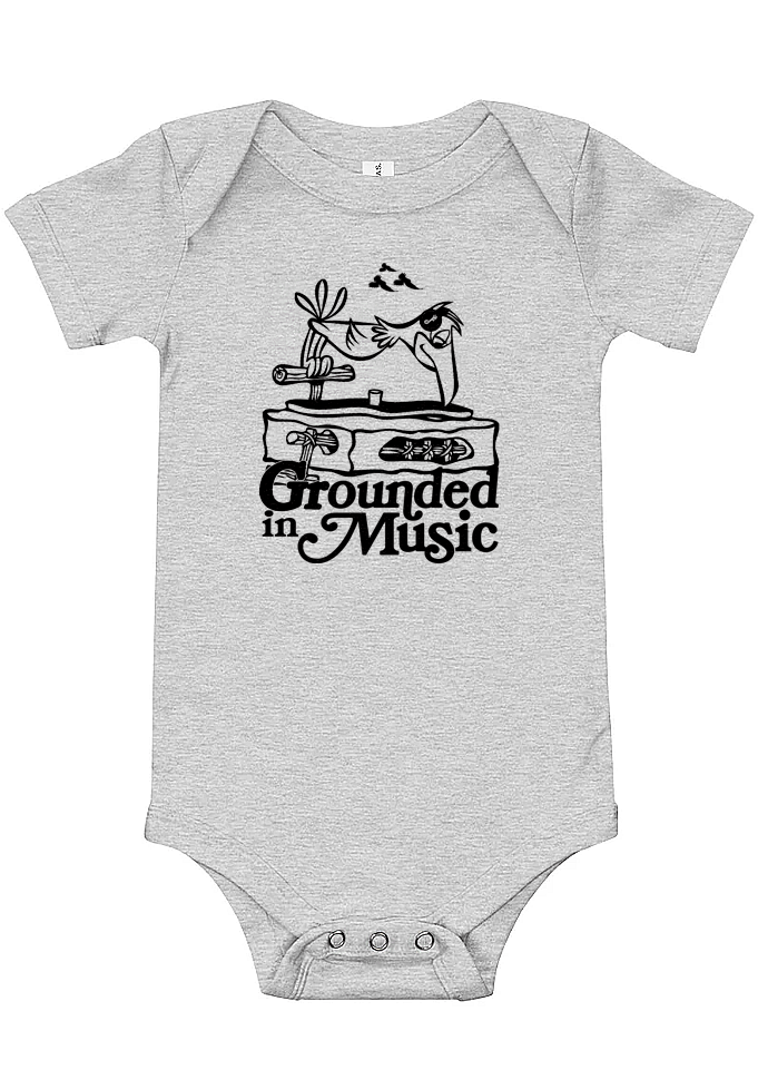 GROUNDED IN MUSIC ONESIE & TEE - Mixerfriendly