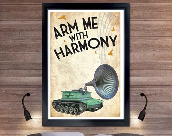 ARM ME WITH HARMONY OPP POSTER - Mixerfriendly