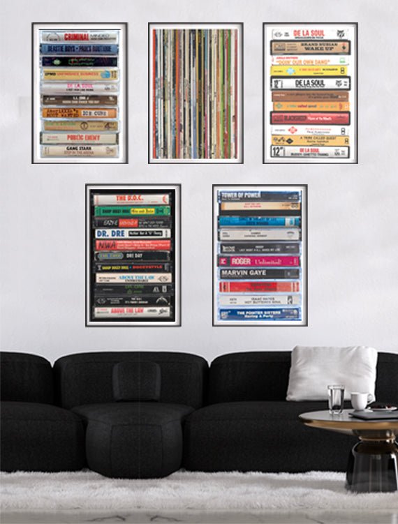5-PACK CASSETTES & VINYL POSTERS - Mixerfriendly