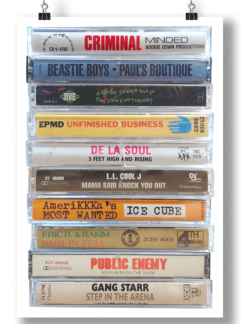 5-PACK CASSETTES & VINYL POSTERS - Mixerfriendly