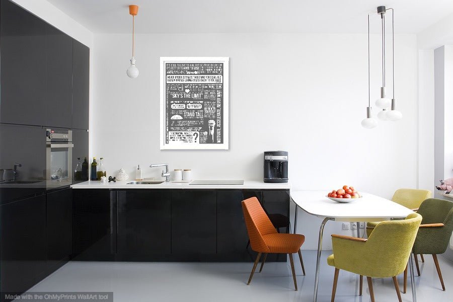 HIP HOP POSITIVE LYRICS POSTER - Mixerfriendly