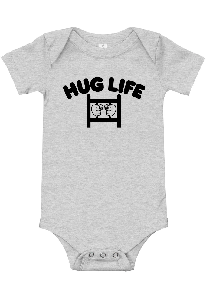 HUG LIFE 2PAC HIP HOP ONESIE & TEE - Mixerfriendly