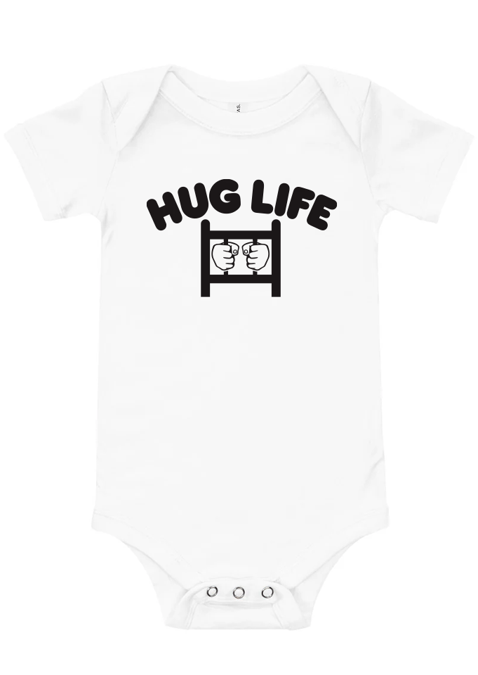HUG LIFE 2PAC HIP HOP ONESIE & TEE - Mixerfriendly