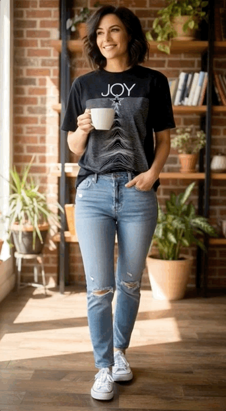 JOY DIVISION CHRISTMAS WOMENS TEE - Mixerfriendly