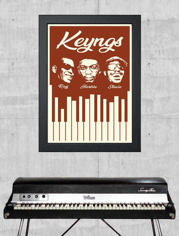 KEYBOARD LEGENDS SOUL KINGS POSTER - Mixerfriendly