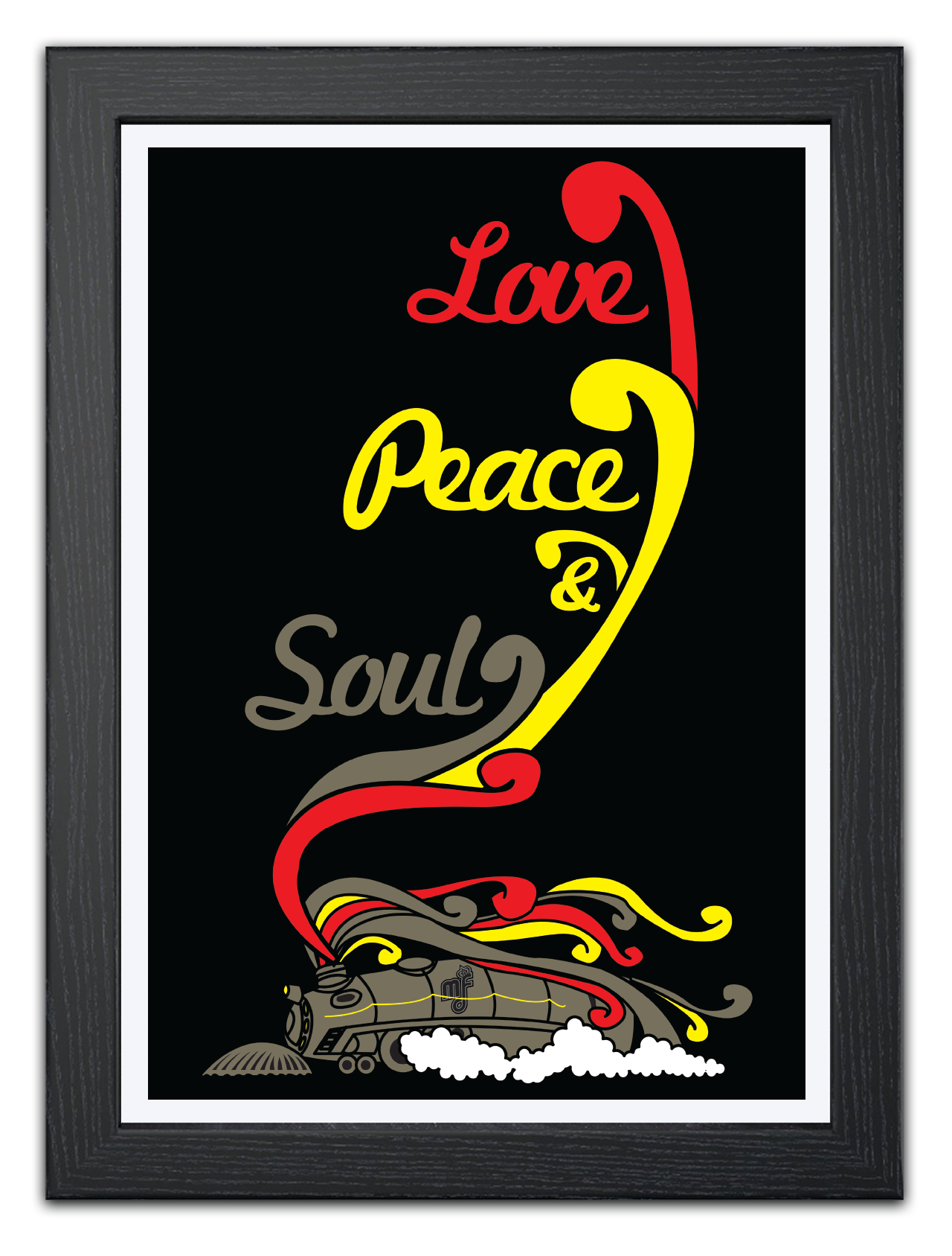 LOVE PEACE & SOUL POSTER
