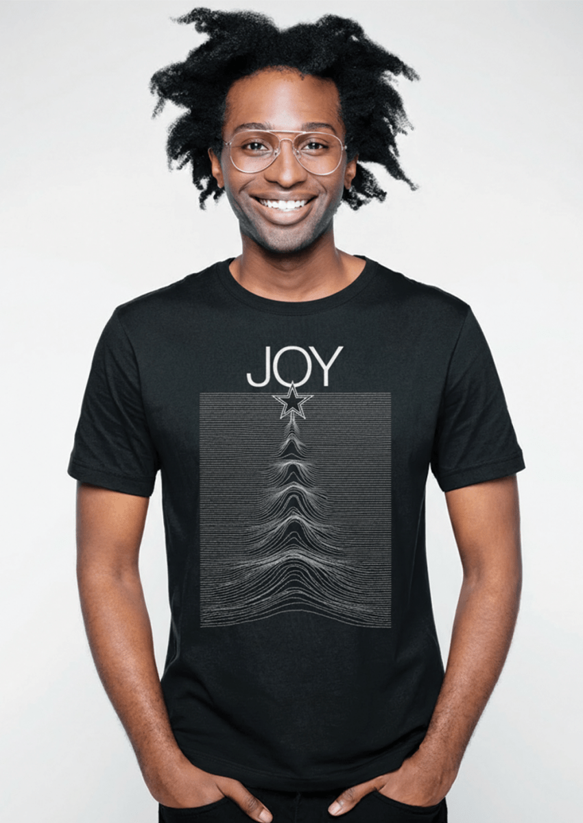 JOY CHRISTMAS MENS TEE - Mixerfriendly