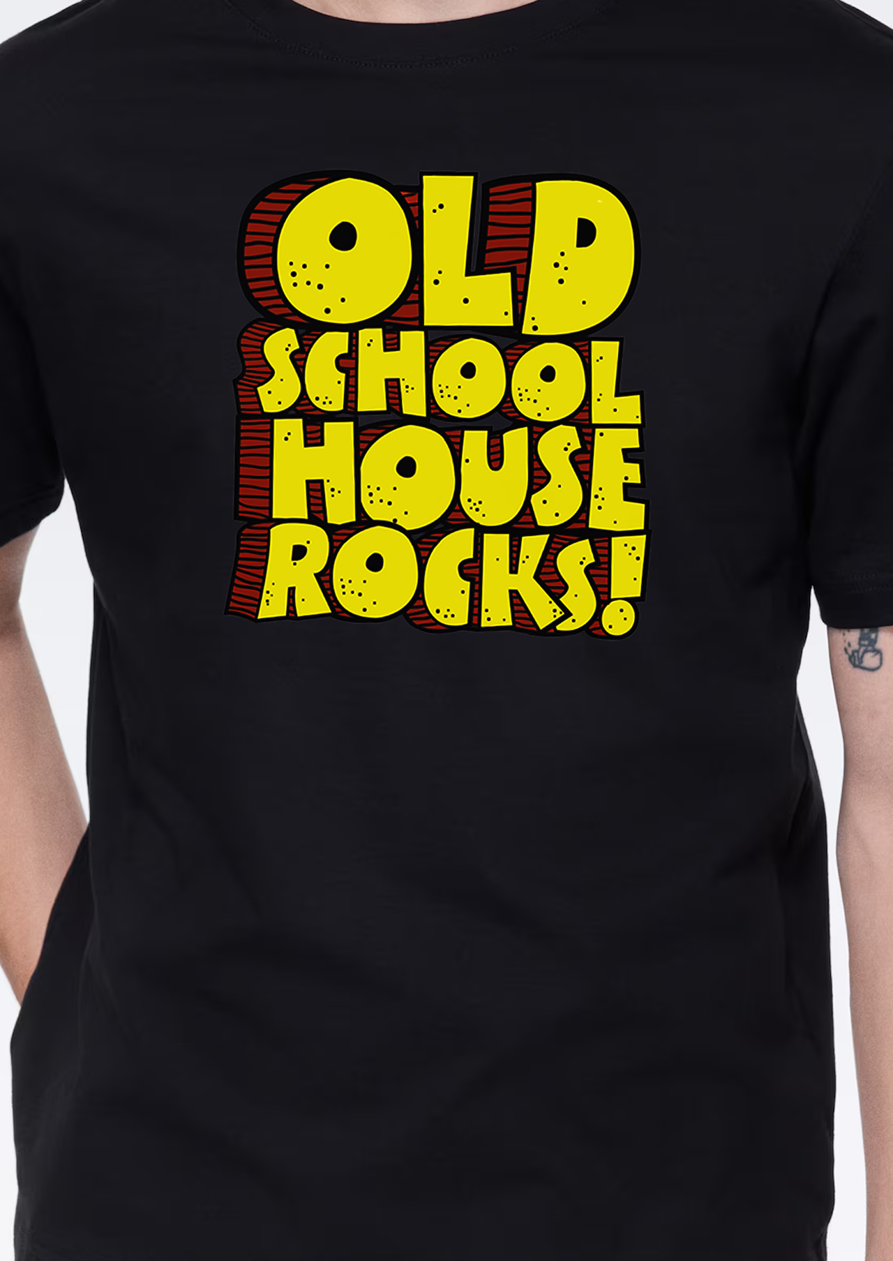 OLD SCHOOL HOUSE MUSIC MENS TEE