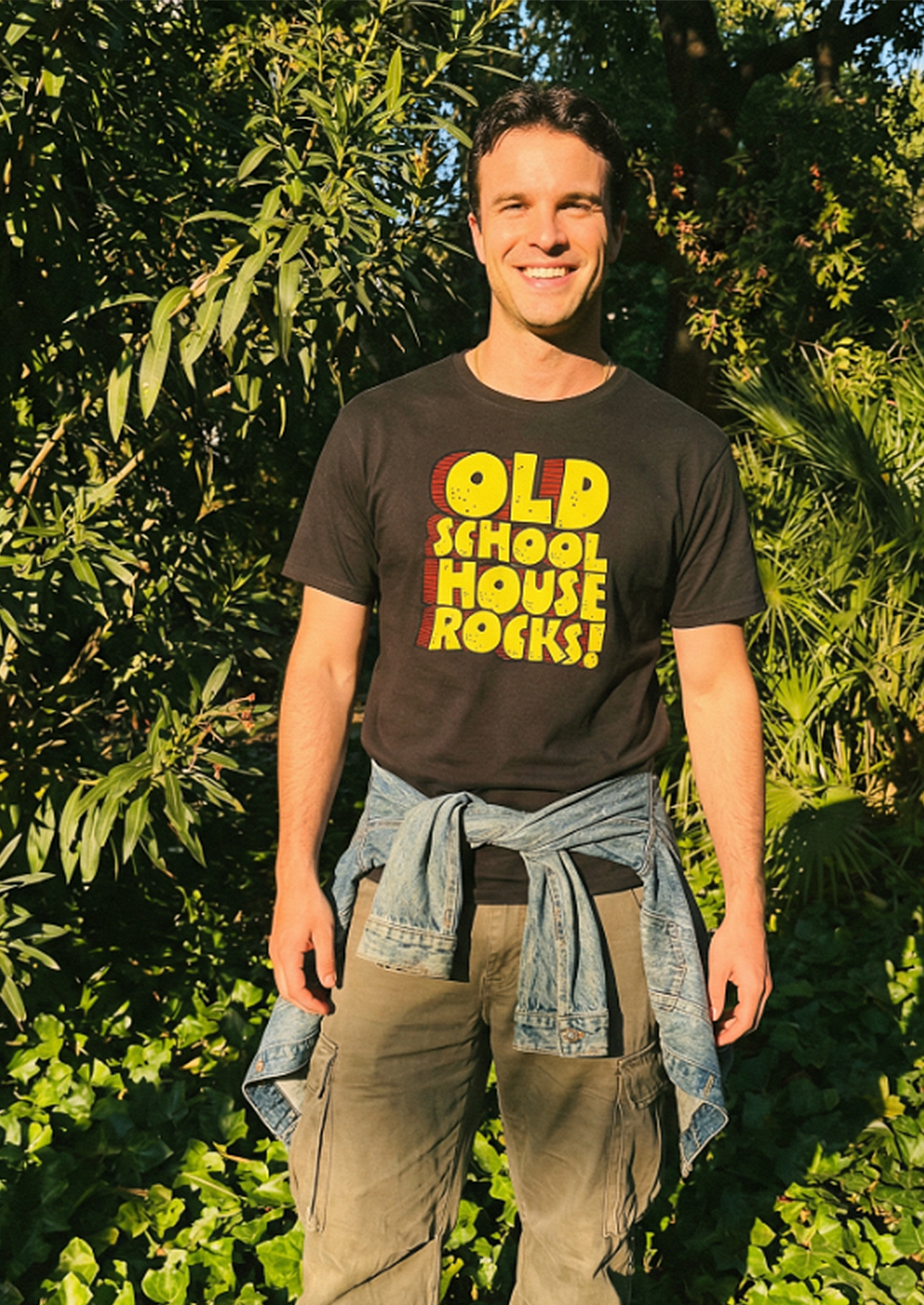 OLD SCHOOL HOUSE MUSIC MENS TEE