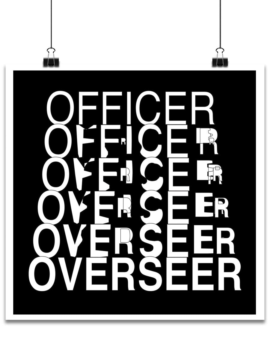 OVERSEER KRS ONE HIP HOP POSTER - Mixerfriendly