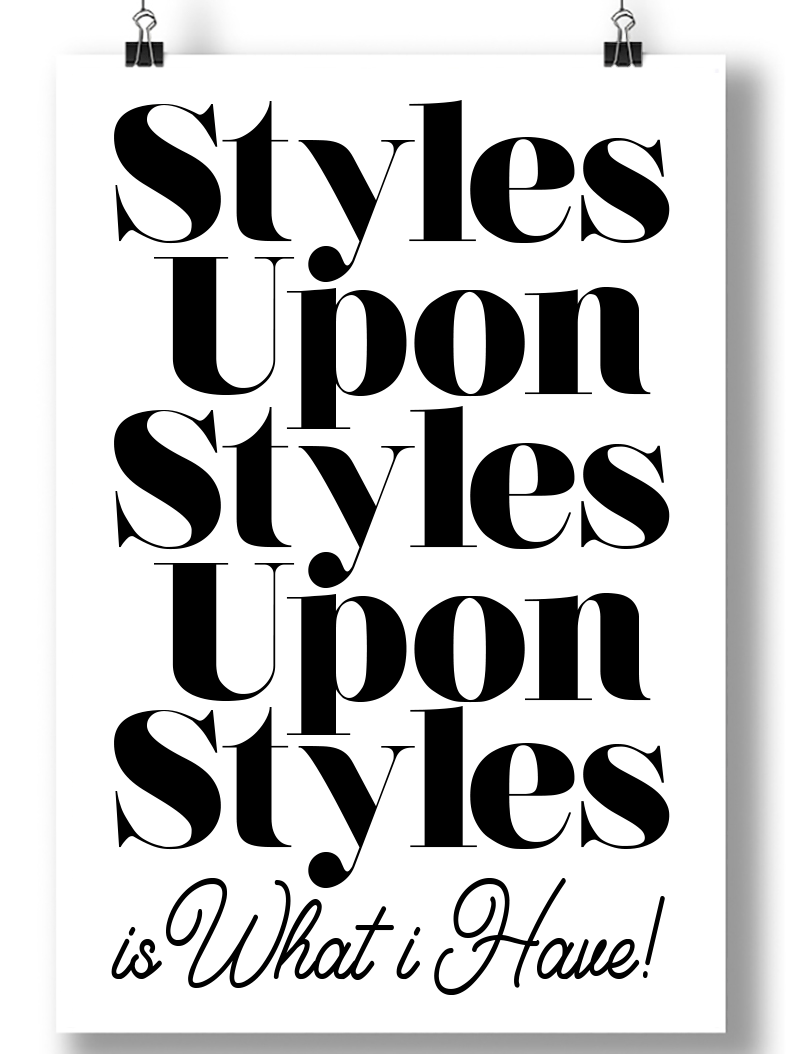 STYLES UPON STYLES TRIBE POSTER - Mixerfriendly