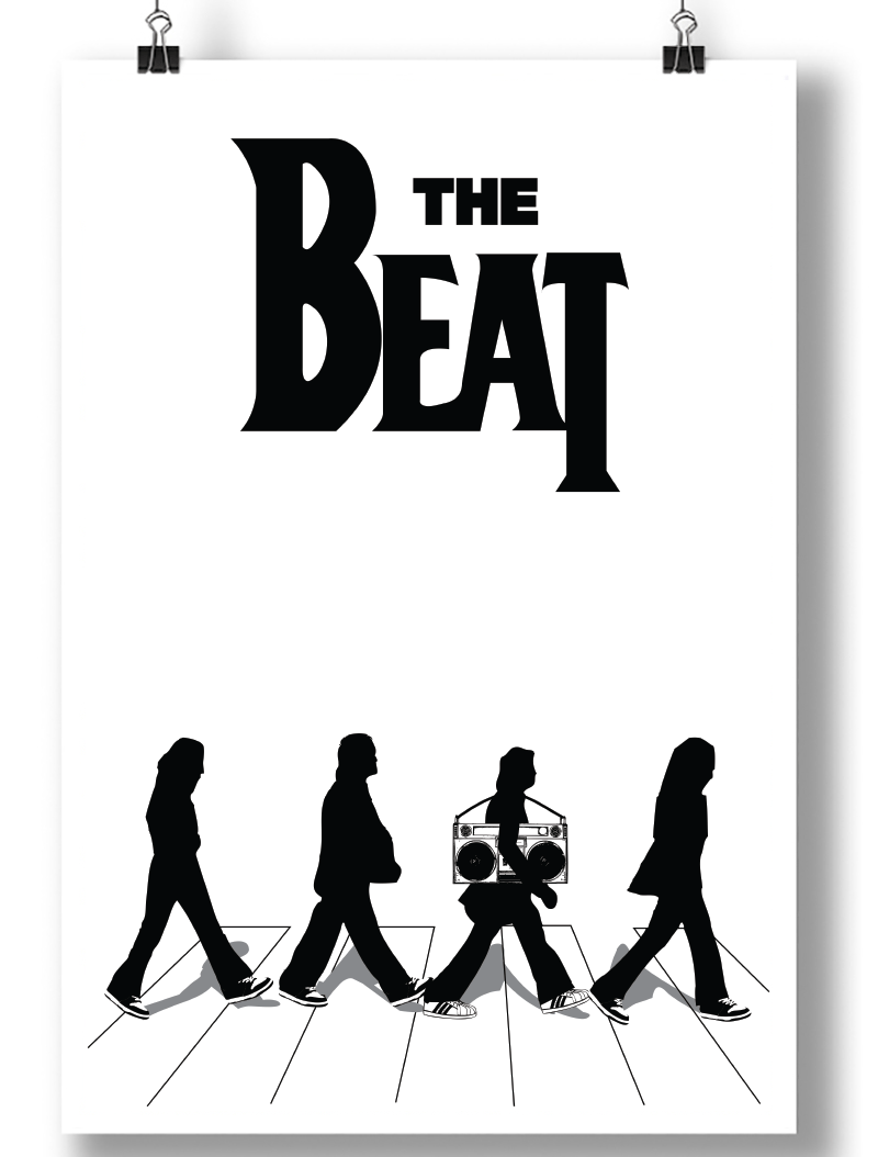 THE BEAT BOOMBOX BEATLES POSTER - Mixerfriendly