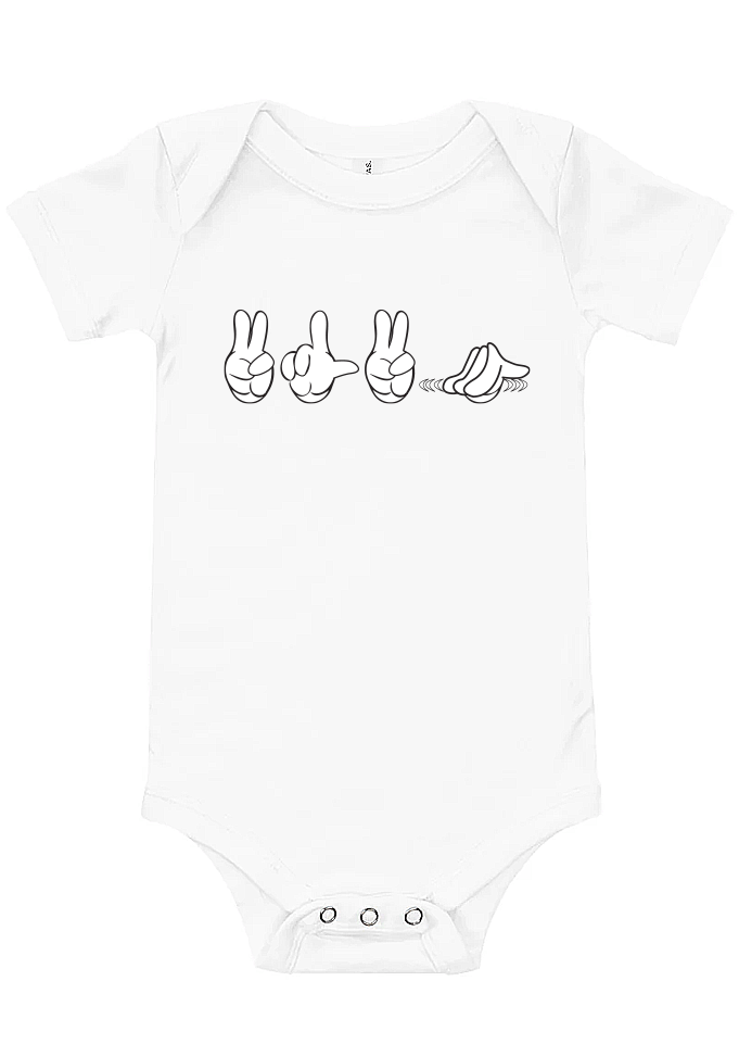 TOO LEGIT TO QUIT ONESIE & TEE - Mixerfriendly