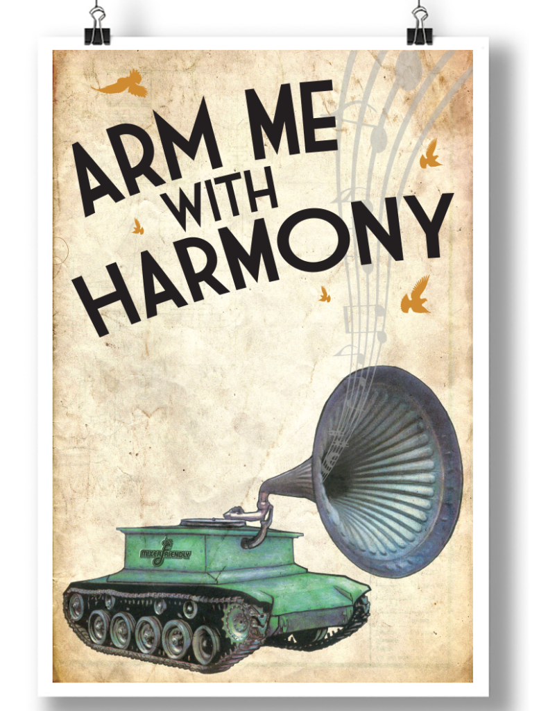 arm-me-with-harmonry-poster