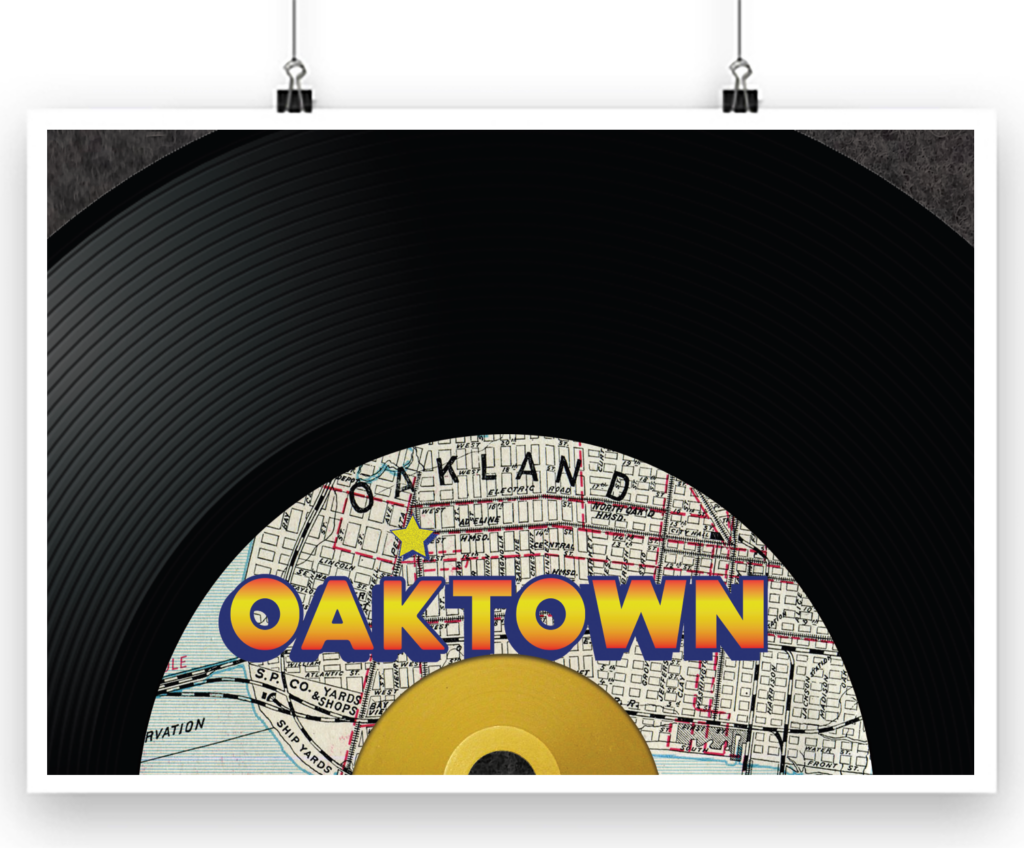 Oaktown Oakland Poster